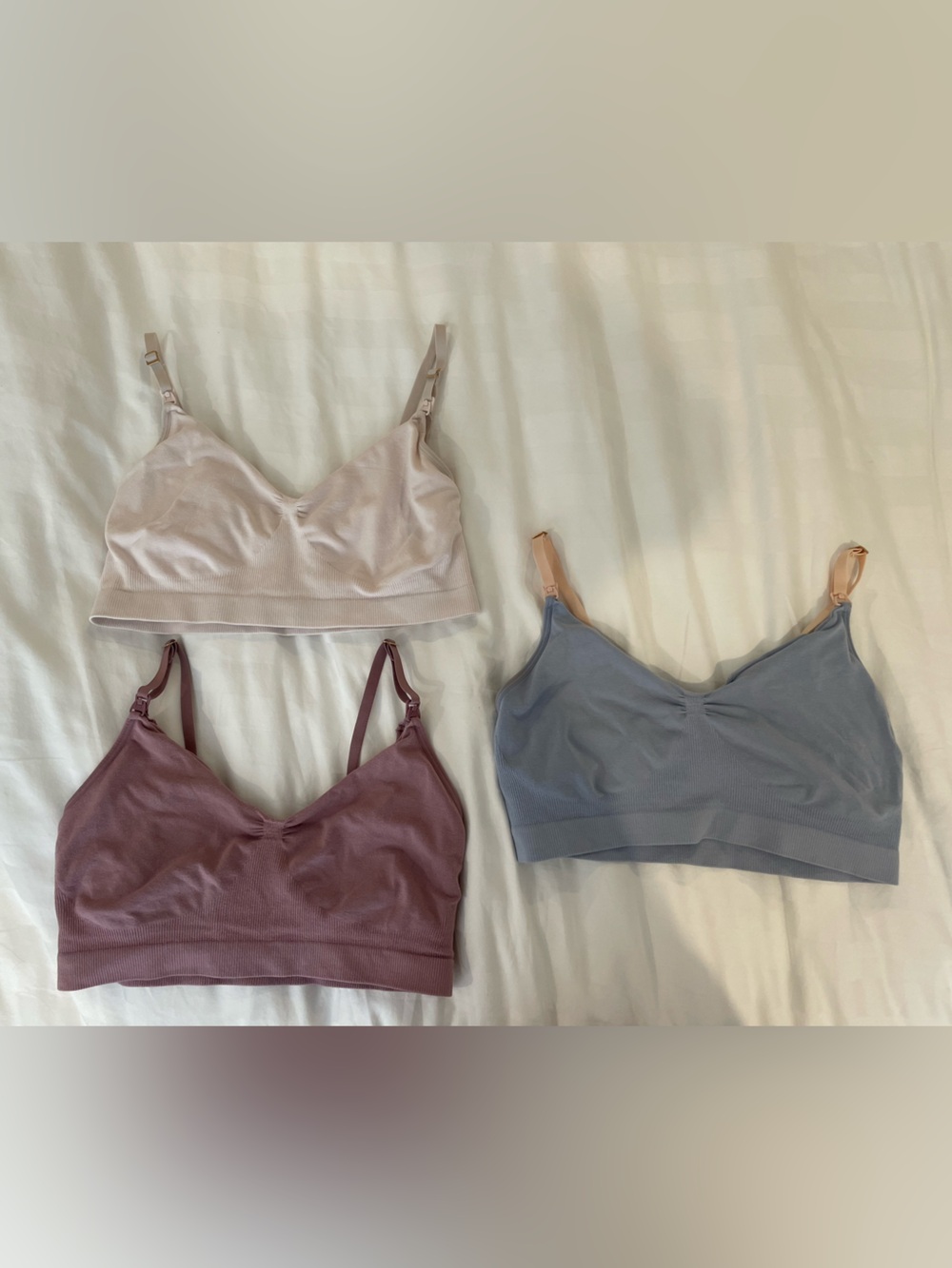 3 Hatch Essential Nursing & Pumping Bras
